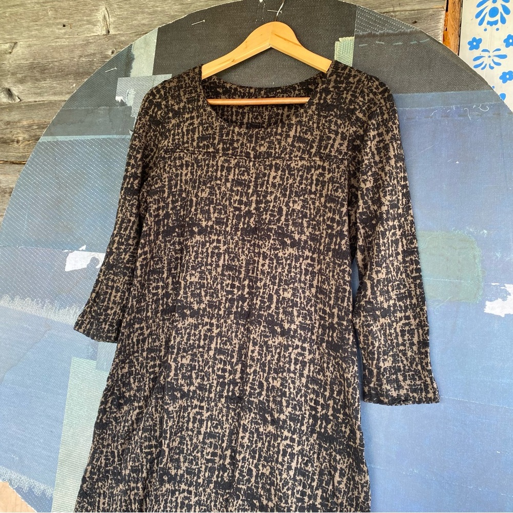 La Fée Maraboutée long sleeve midi dress